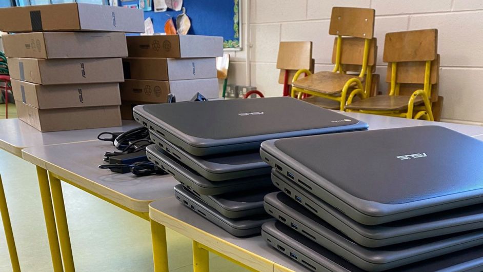 Ludgate laptops will help to keep students connected Image