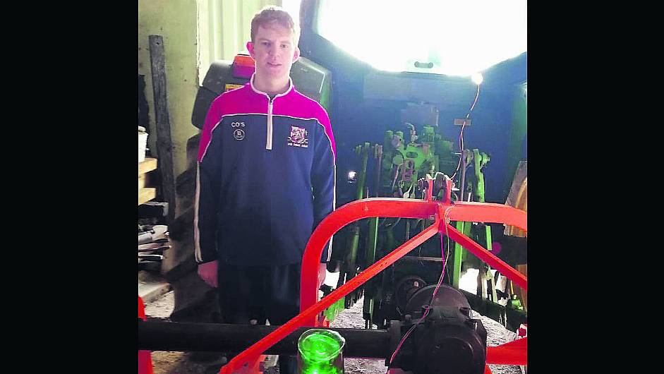 Young scientist Cathal wins ABP Farm Safety award Image