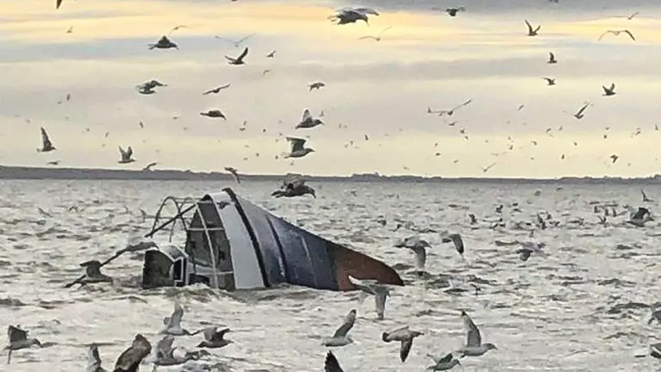 Baltimore boat sinks off Duncannon Coast Image