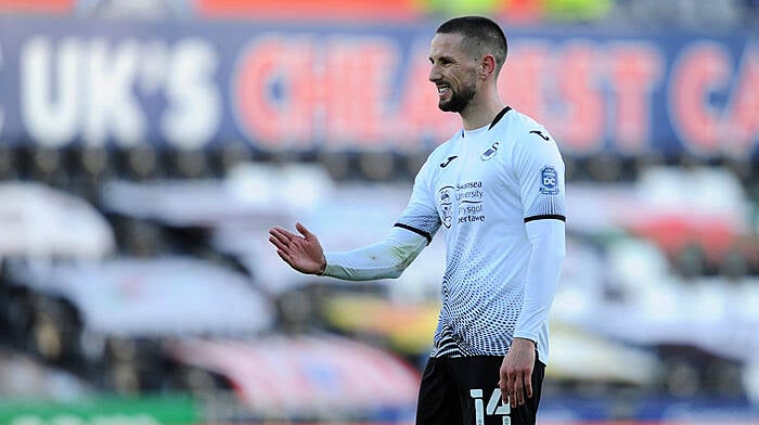 Conor Hourihane determined to make his Wembley experience count for Swansea in play-off final Image