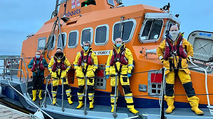 Second shout for Courtmacsherry's RNLI crew in 24 hours Image