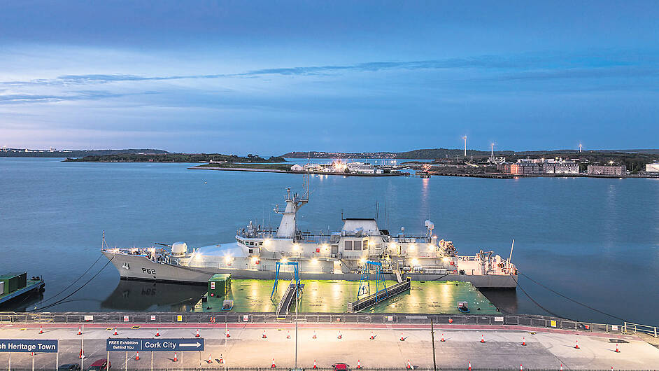 Dunmanway man in command of navy’s newest patrol vessel Image