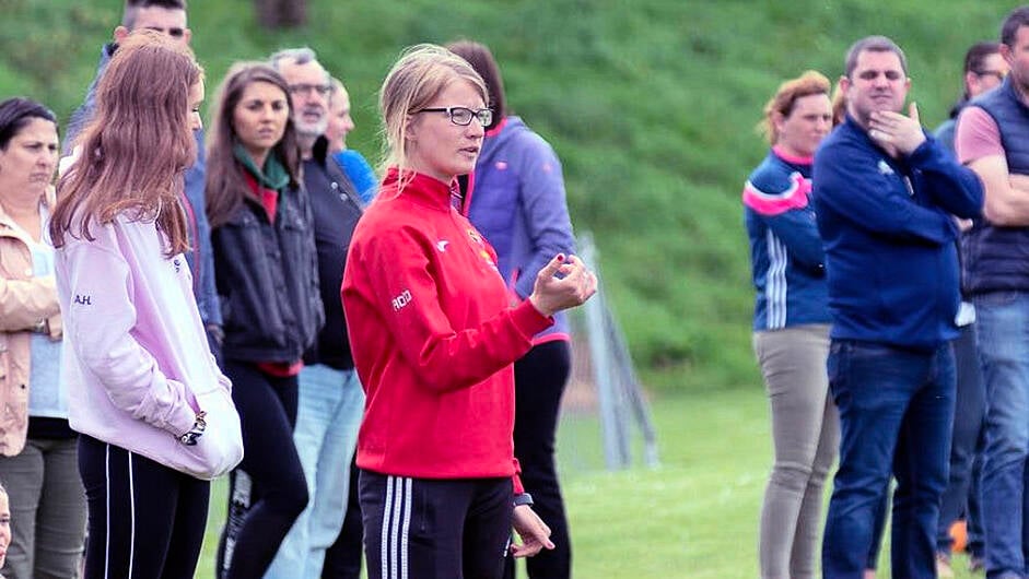 The only way is up for top coach Áine O'Donovan Image