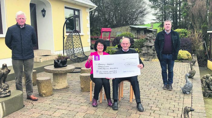 Sean and Noreen raise a phenomenal €15,400 Image