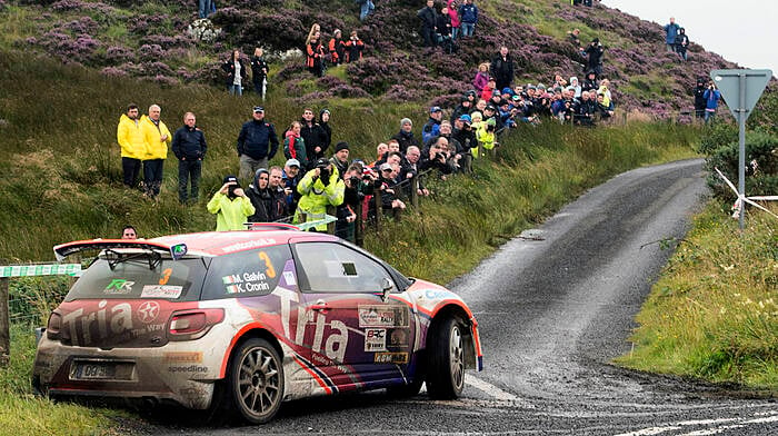 Billy Coleman and Keith Cronin have flown the Cork flag as Irish Tarmac Rally champions Image