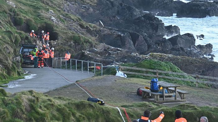 Dunworley rescue: walkers astonished when voice replies from sinkhole Image