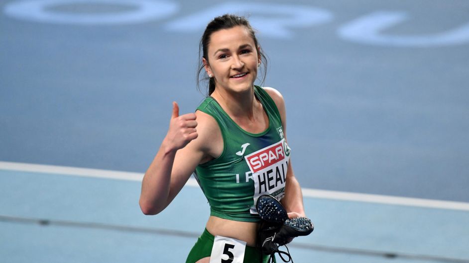 Brave Phil Healy finishes fourth in European Indoor 400m final Image