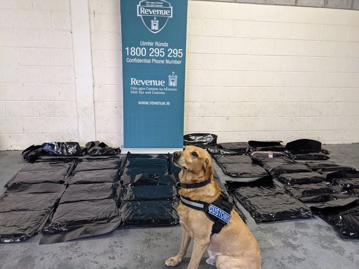 ‘Marley’ helps find €1.8m cannabis haul in Ringaskiddy Image