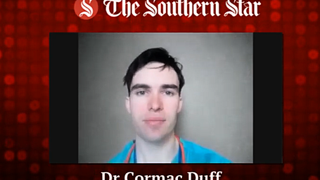 WATCH: Dr Cormac Duff on campaign to retain 17 junior doctors including one at Bantry General Hospital Image
