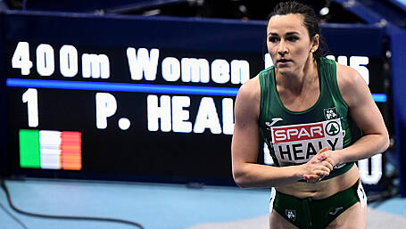 Phil Healy’s heroics at European Indoors have given her a licence to dream even bigger Image