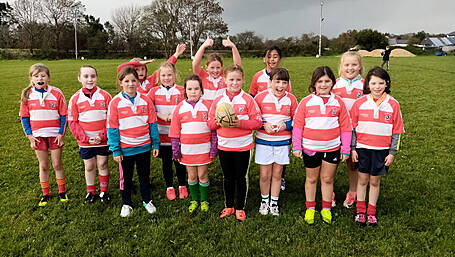 West Cork rugby clubs experiencing a surge in the number of young girls joining Image