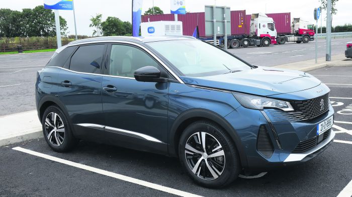 3008 PHEV is a smooth compact SUV option Image