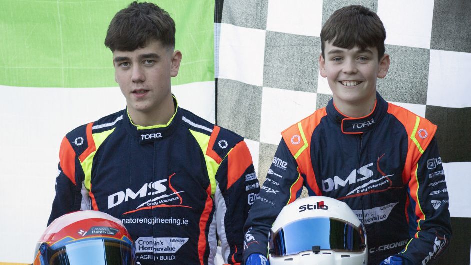 Cronin brothers to compete at World Kart finals in Italy Image