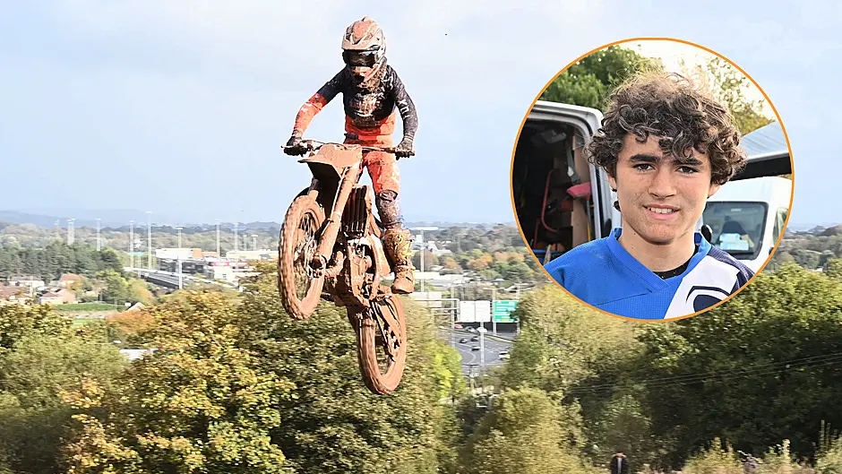 Fin Wilson in fine form at Munster Motocross Image