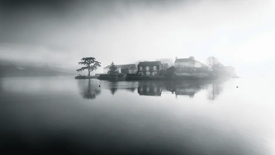 Creativity and the Coast category’s second place image by John Hall 
entitled ‘Foggy Morning at Scilly, Kinsale’,