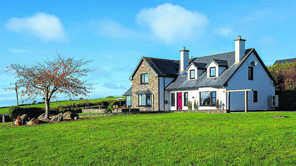 Hill House has been renovated to the highest of standards. As well as being comfortable, and suited to family living, it’s also extremely stylish with a contemporary interior. Photo: Niamh Whitty/www.pictureitsold.ie