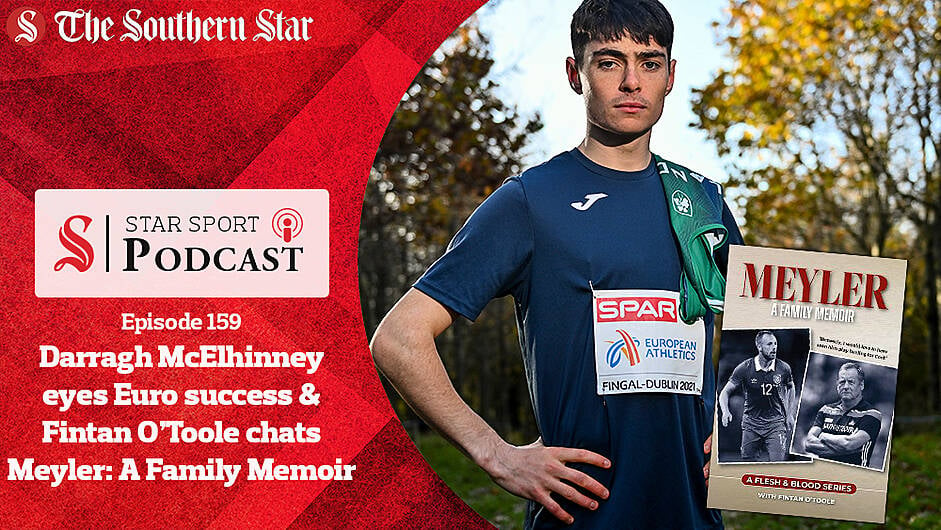 PODCAST: Darragh McElhinney gears up for European Championships and Fintan O'Toole chats about 'Meyler: A Family Memoir' Image