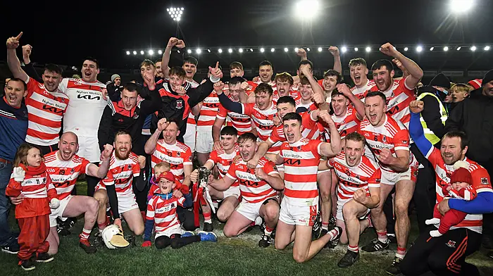 'I’m convinced we'll give a good account of ourselves at senior A level,’ says Courceys selector Timmy Lordan Image
