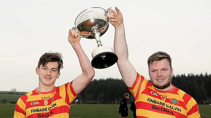 Newcestown U21 hurlers complete terrific three-in-a-row Image