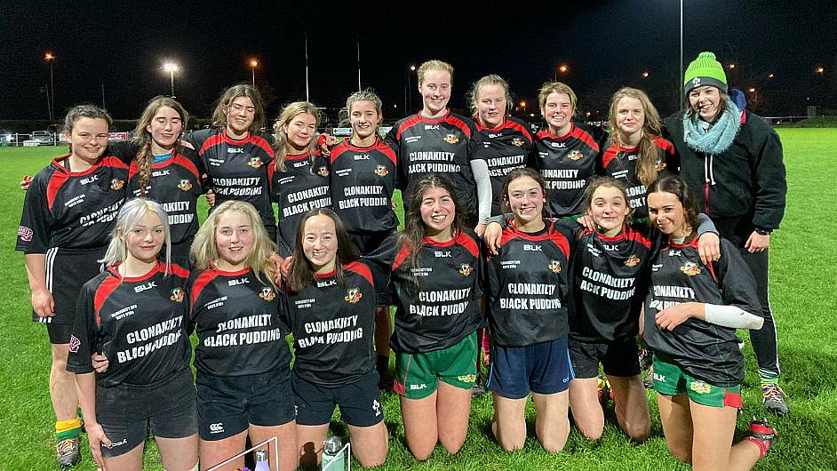 McCabe: Clonakilty Rugby Club has 170 girls registered for the current season Image