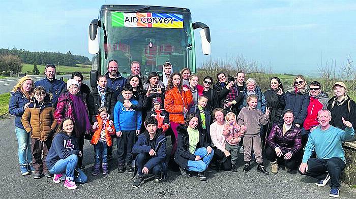 UKRAINE: Newcestown driver returns from supplies trip with 32 Ukrainians Image