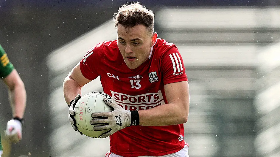 Emergence of Steven Sherlock is a big positive from Cork’s difficult football league campaign Image