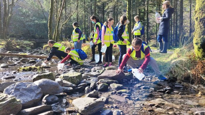 Students highlight water scarcity at World Water Day event at Gougane Barra Image