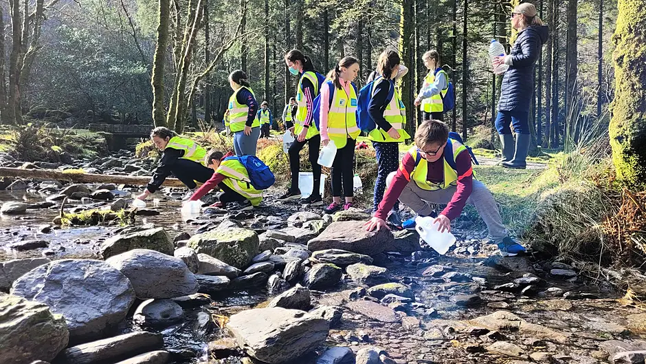 Students highlight water scarcity at World Water Day event at Gougane Barra Image