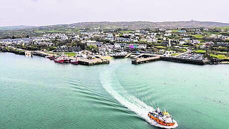 Was Ed searching for his West Cork ‘castle on a hill’? Image