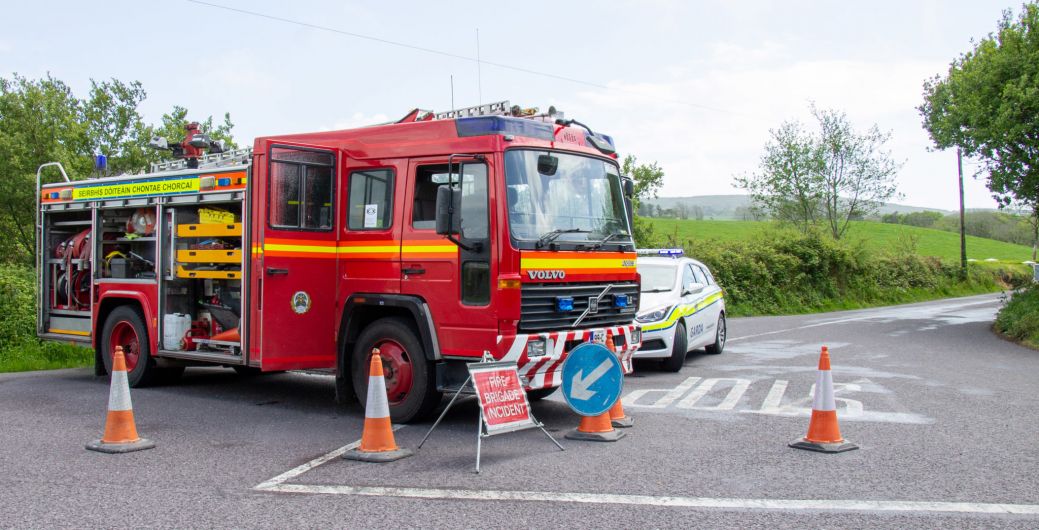 Serious road traffic collision on Trag Road Image