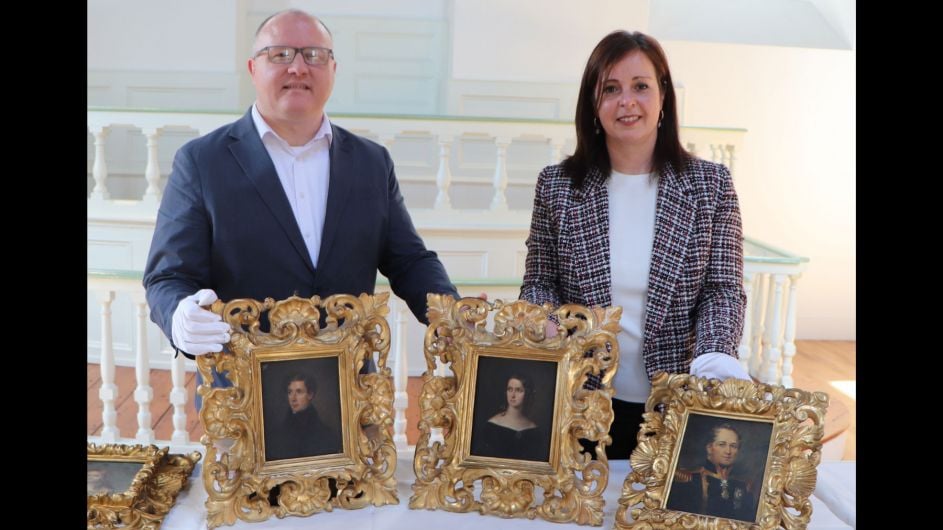 Historic Daniel MacCarthy Glas paintings are set to be restored Image