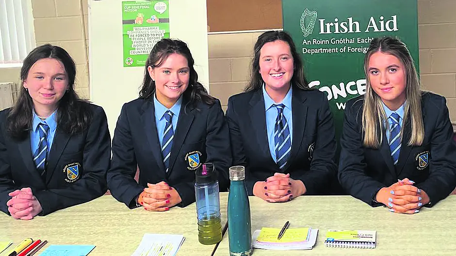 Students take all-Ireland debating title back home to Rosscarbery Image