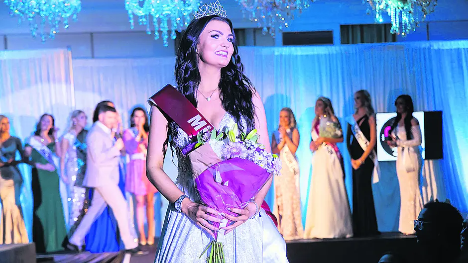 CROWNING GLORY Saoirse for Miss Ireland final Image CROWNING GLORY Saoirse for Miss Ireland final Image
