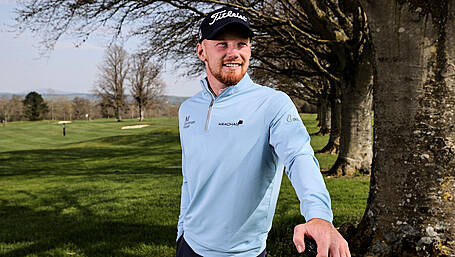 Kinsale golfer John Murphy is motivated by housemate Séamus Power Image