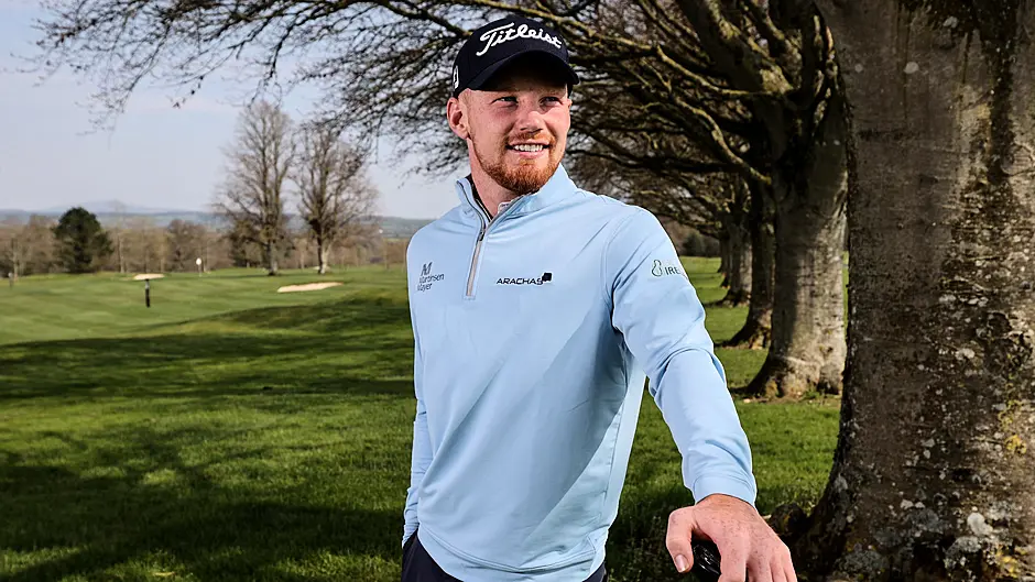 Kinsale golfer John Murphy is motivated by housemate Séamus Power Image