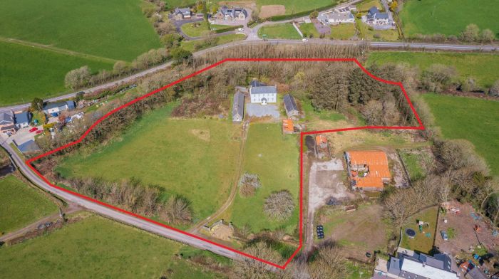 The attractive package that is up for auction in Clonakilty on June 17th comprises the main period home, substantial outbuildings and 3.8 acres. 
Not surprisingly it is generating a lot of interest.