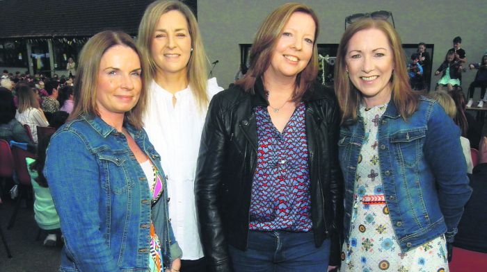 At the launch of a new extension at Scoil Naomh Seosamh, Laragh, Bandon were Caroline Murray, Deirdre Fleming, Tracy Quinlan and Niamh Allen.