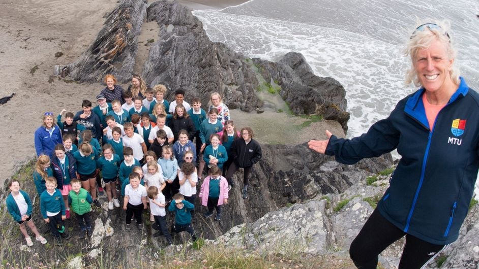 Schools row in with Karen to mark World Oceans Day at Long Strand Image
