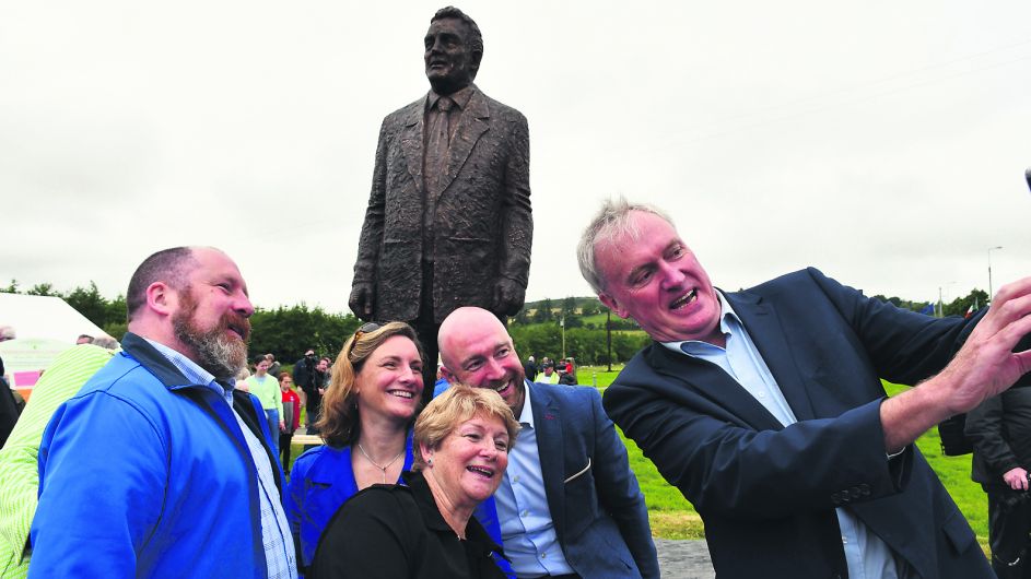 Gerry’s family delighted with likeness of Caheragh statue in his memory Image