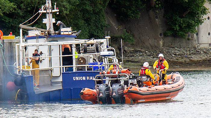 Union Hall RNLI called to assist fishing vessel off Stags Image