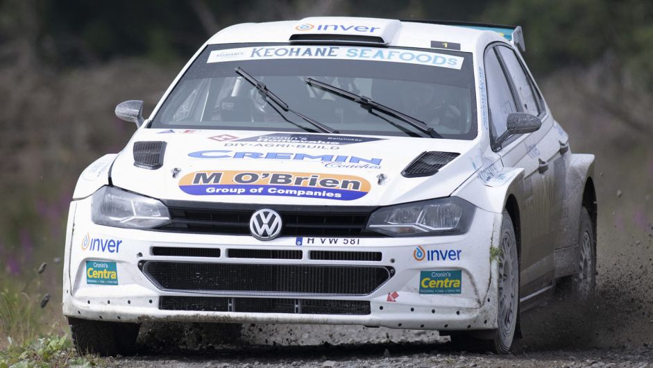 Keith Cronin finishes second in Malcolm Wilson Rally Image