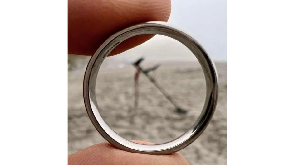 Couple’s joy after discovery of lost wedding ring Image