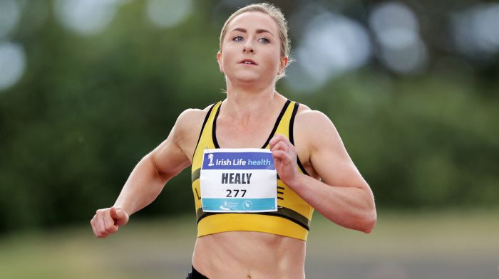 JOAN HEALY RELAY Q&A: I’m small and powerful, and I run a really good bend Image