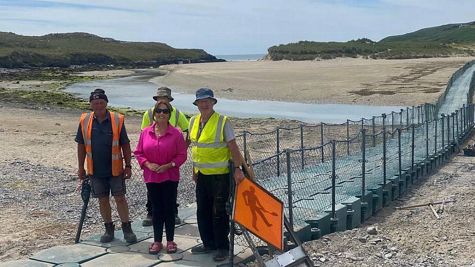 It’s back! Barleycove’s pontoon is finally repaired Image