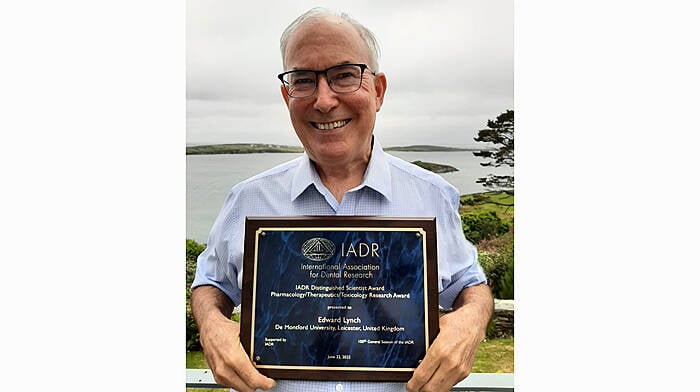 Award for world renowned Schull-based dentist Image