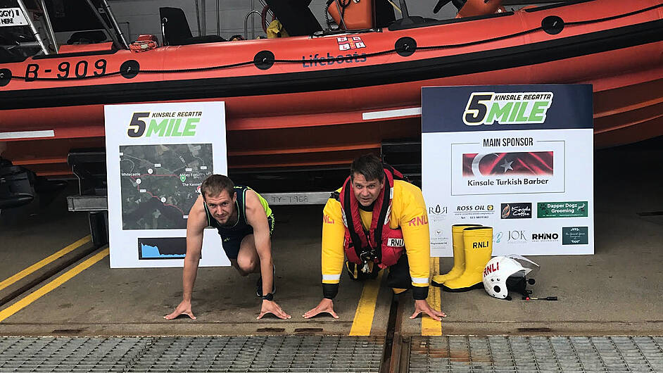 Kinsale road race in aid of RNLI Image