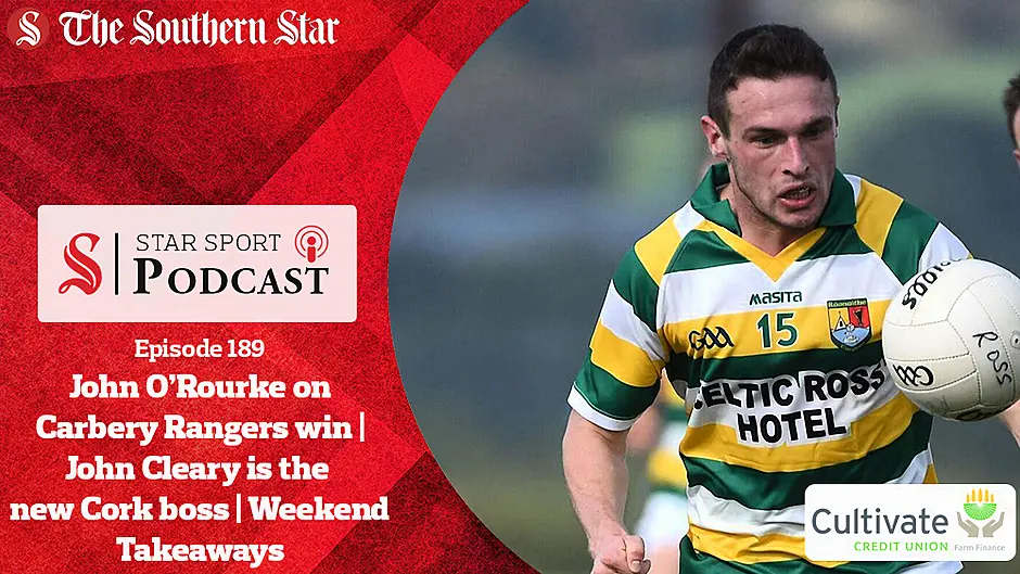 PODCAST: John O'Rourke interview | John Cleary appointed Cork boss | GAA Statsman's Five Weekend Takeaways Image