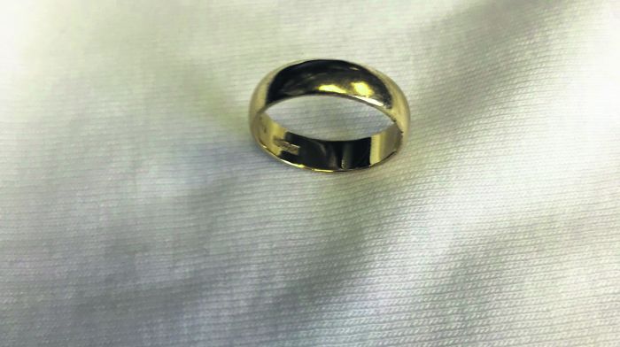 No takers so far for wedding ring found at supermarket Image