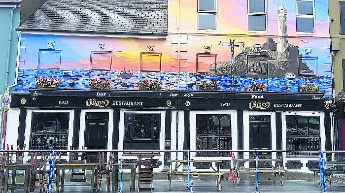 Bantry’s new mural puts the spotlight on Fastnet Rock Image