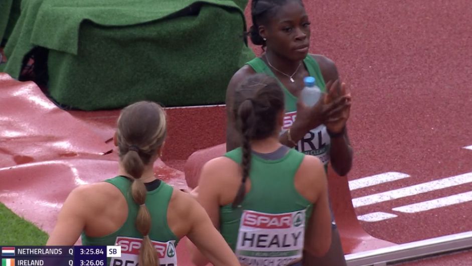 Healy & Co qualify for European 4x400m final in record time Image